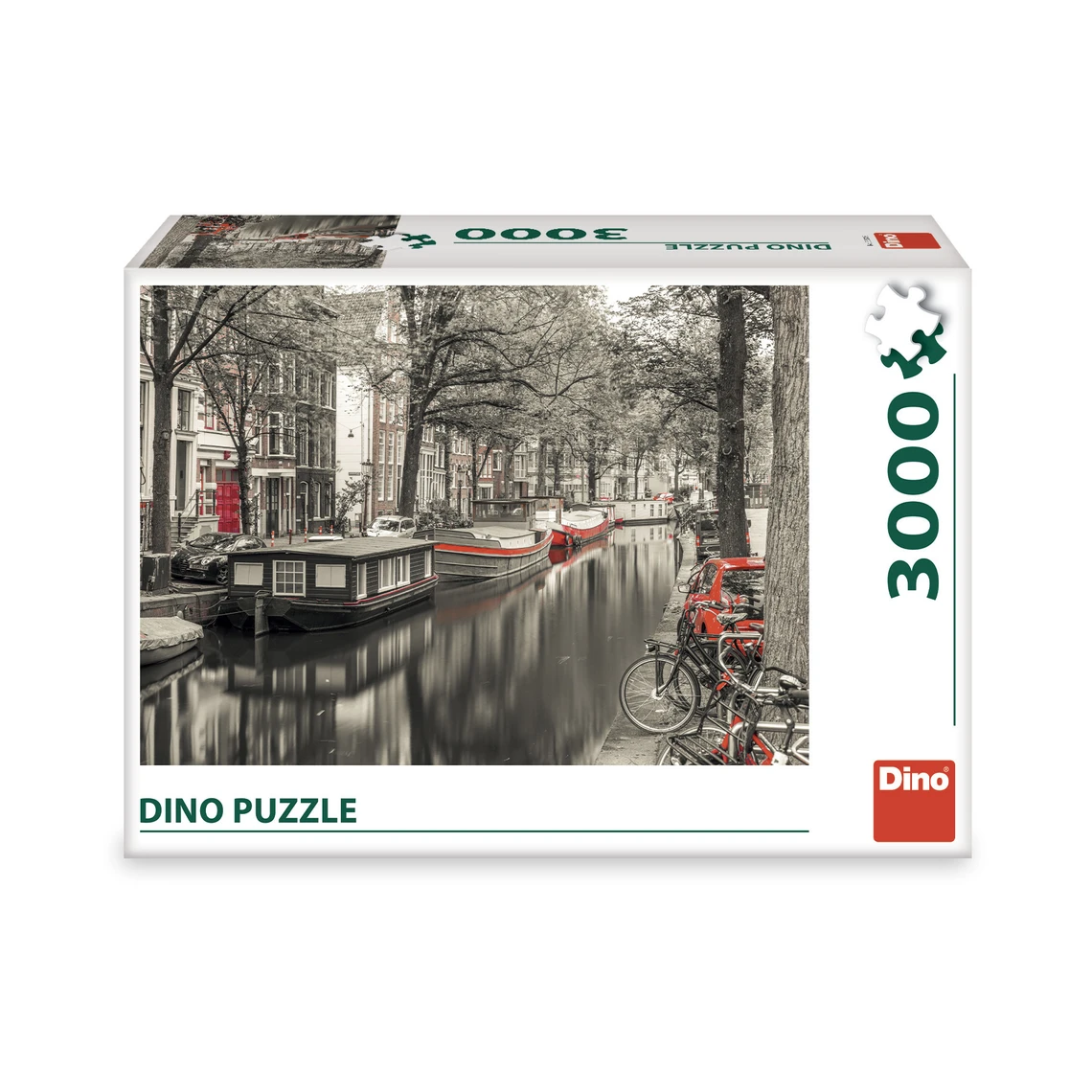 Puzzle Kanál v Amsterdamu 3000 dílků - slide 1