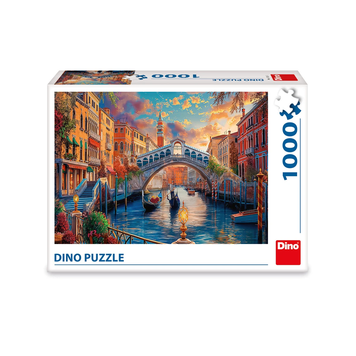 Puzzle Malované Benátky 1000 dílků - slide 1
