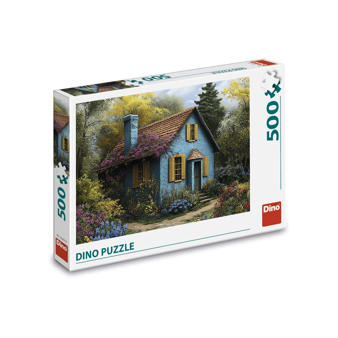Puzzle Modrý domeček 500 dílků - slide 2