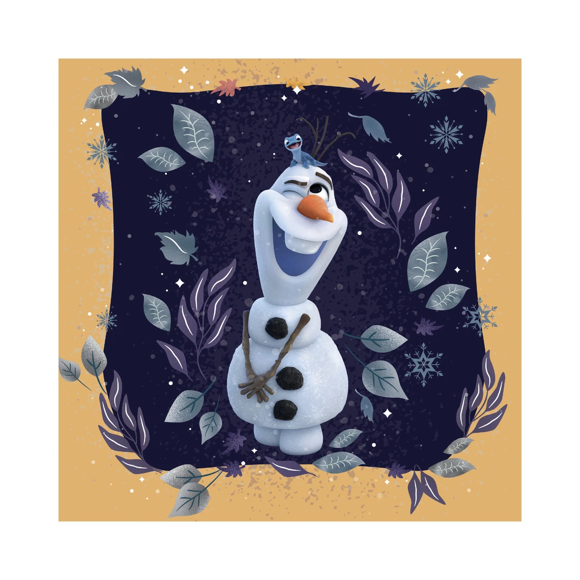 Puzzle Frozen: Radostný podzim 3x55 dílků - slide 4