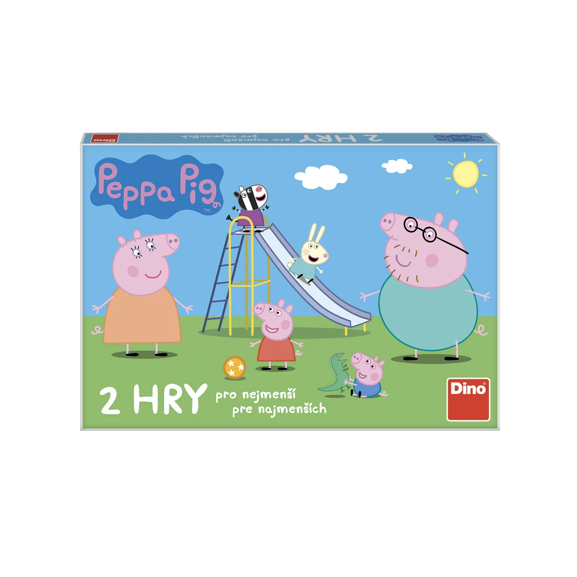 Peppa Pig pojď si hrát a skluzavky - slide 1