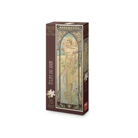 Alfons Mucha – Záře dne 75 panoramic Puzzle