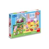 Puzzle Peppa Pig: Na prázdninách 3x55 dílků - slide 2