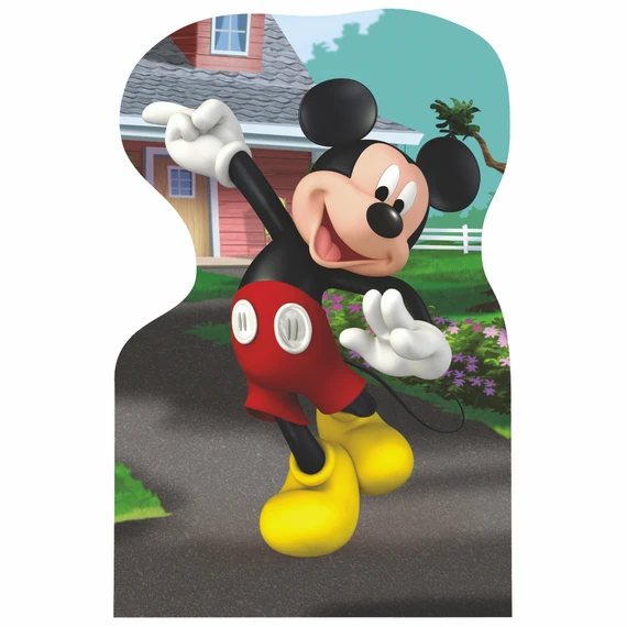 Puzzle Mickey ve městě 4x54 dílků - slide 3