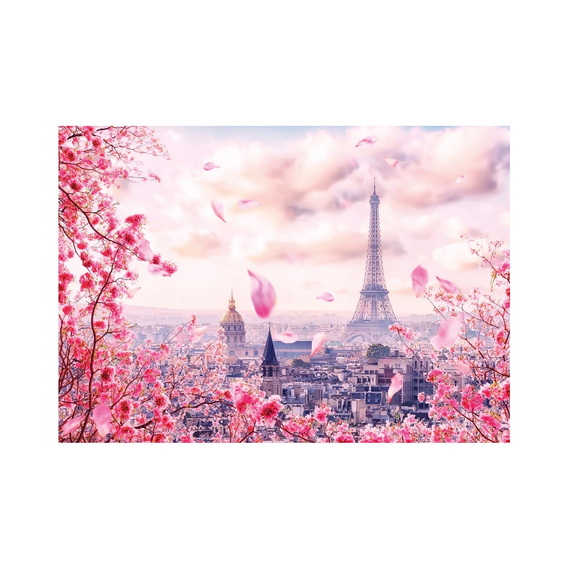 Puzzle Eiffelovka v růžovém 500 dílků - slide 3